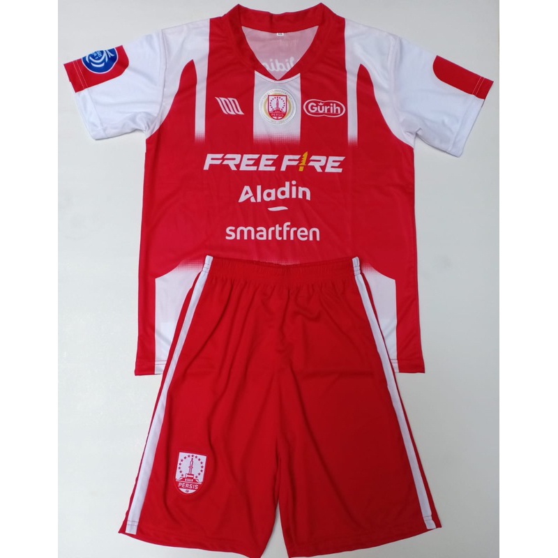 Jersey Bola Persis Solo Anak Usia 7-13 Tahun