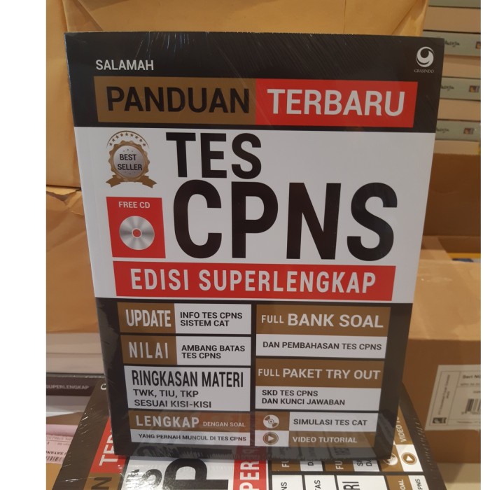 

NEW Buku Panduan Terbaru Tes Cpns Edisi Superlengkap Salamah