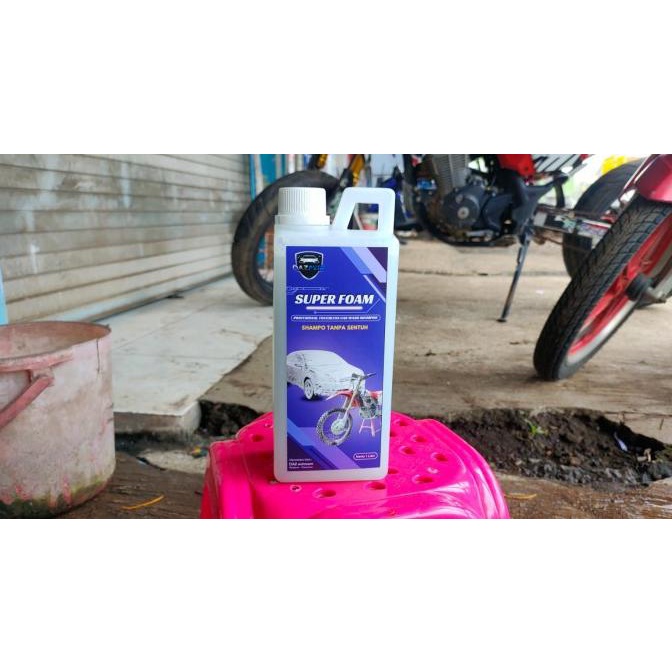 ] super touchless wash shampo tanpa sentuh shampo mobil dan motor