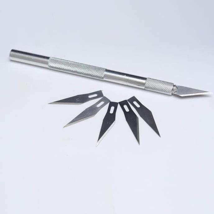 DELLAS pen cutter pen cuter art knife pisau bolpen cutter mini pisau ukir