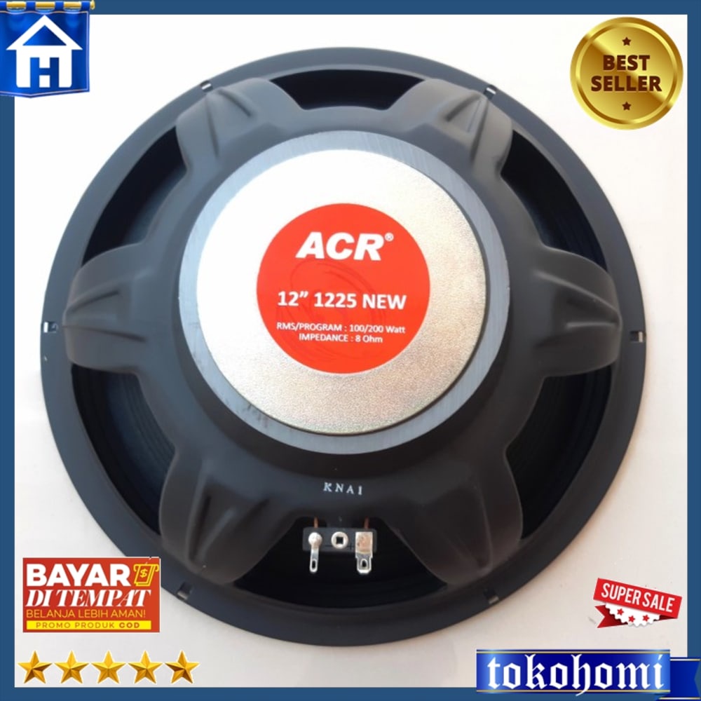 Speaker 12 Inch Fullrange Acr 1225 Speaker 12In Acr 1225