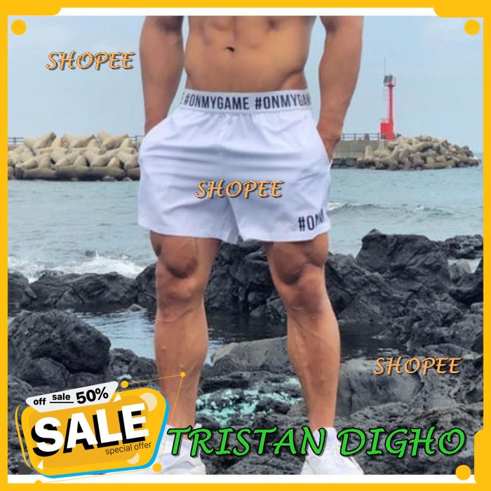 CELANA PENDEK OMG, ON MY GAME, CELANA GYM PRIA CELANA PENDEK OMG, ON MY GAME, CELANA GYM PRIA