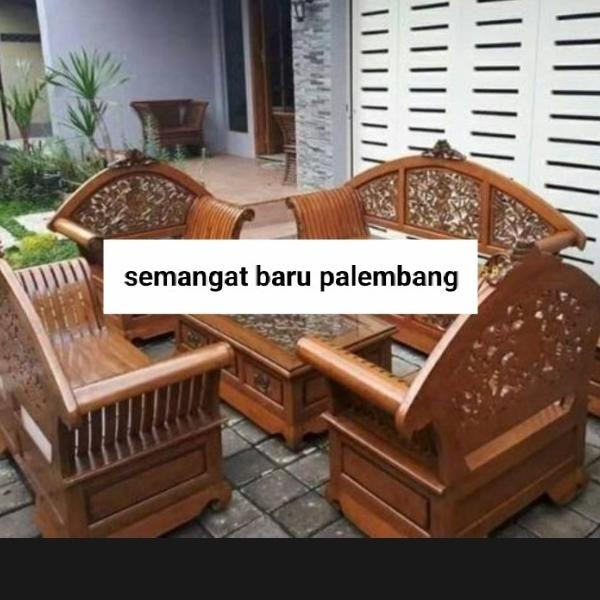 +++++] Kursi Tamu Jati Jepara 3211/Kursi Jati Madura Ukiran Jumbo/ Sofa Jati