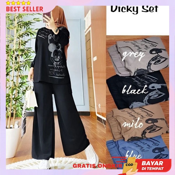Oneset Korea Style Setelan Wanita Murah One Set Dewasa Premium Setelsn Import Kekinian Baju Swtelan 