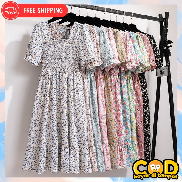 Dres Ibuibu Rumahan Bsju Rok Terusan Cewek Cantik Drwss Drass Bju Ultah Birthday Party Gaun Kasual P