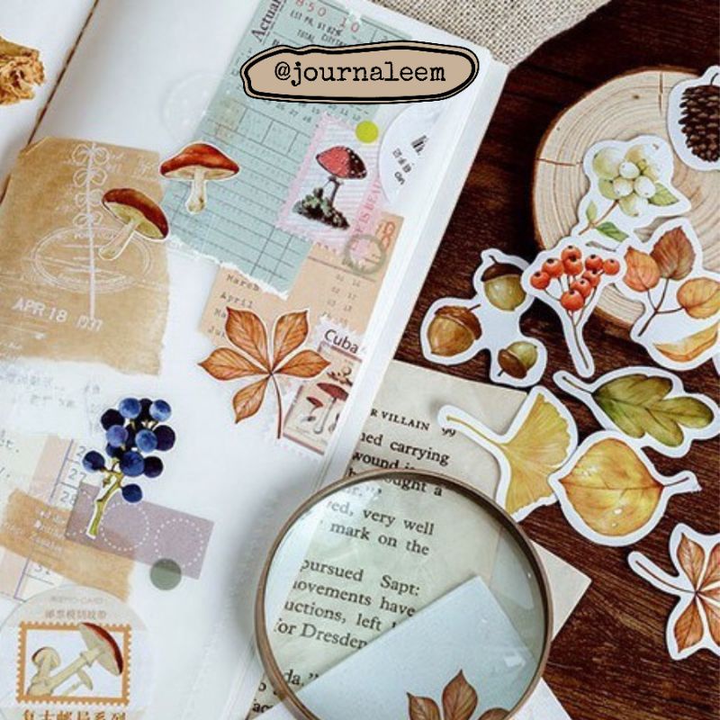 

[Jorunaleem] STICKER deco Biji Jurnal Scrapbook