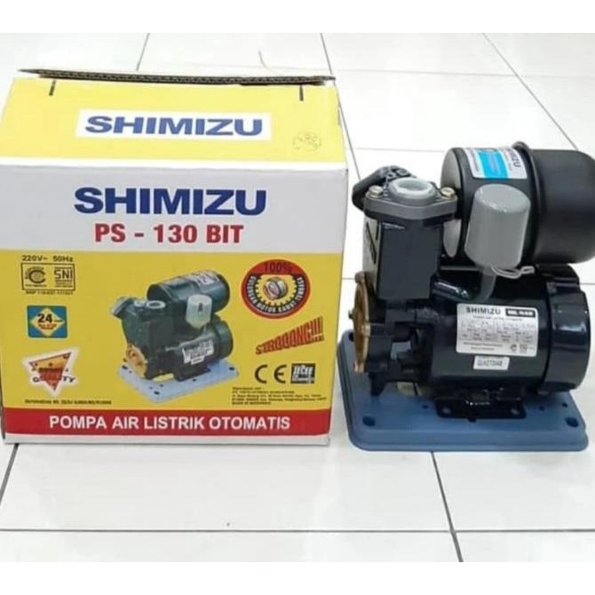 #####] Water Pump SHIMIZU Pompa Air Otomatis PS - 130 BIT