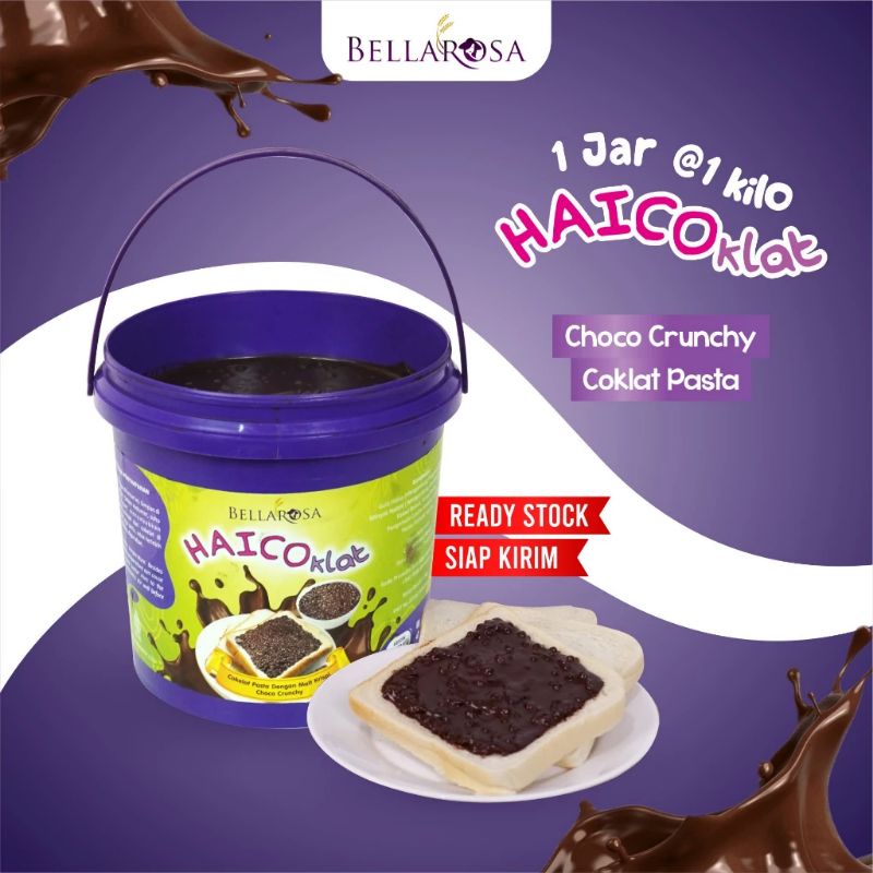 

HAICO COKELAT CHOCO CRUNCHY 1 JAR 1KG