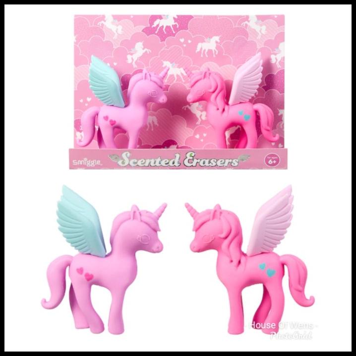 

GRATIS ONGKIR SMIGGLE LUNAR SCENTED ERASER PACK - PENGHAPUS UNICORN SMIGGLE !!!!!!