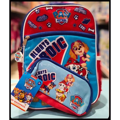 

TERMURAH SALE MAINAN: PAW PATROL SKYE TAS BACKPACK + PENCIL CASE SET ORIGINAL !!!!!