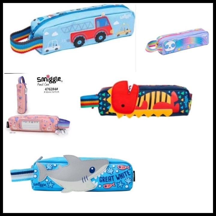 

GRATIS ONGKIR SMIGGLE PENCIL CASE UPDOWN SOFT DINO, CAR, BALET, FISH/TEMPAT PENCIL !!!