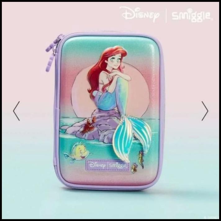 

TERBARU SMIGGLE DISNEY ARIEL PENCIL CASE/ TEMPAT PENSIL ARIEL/ KADO/ READY