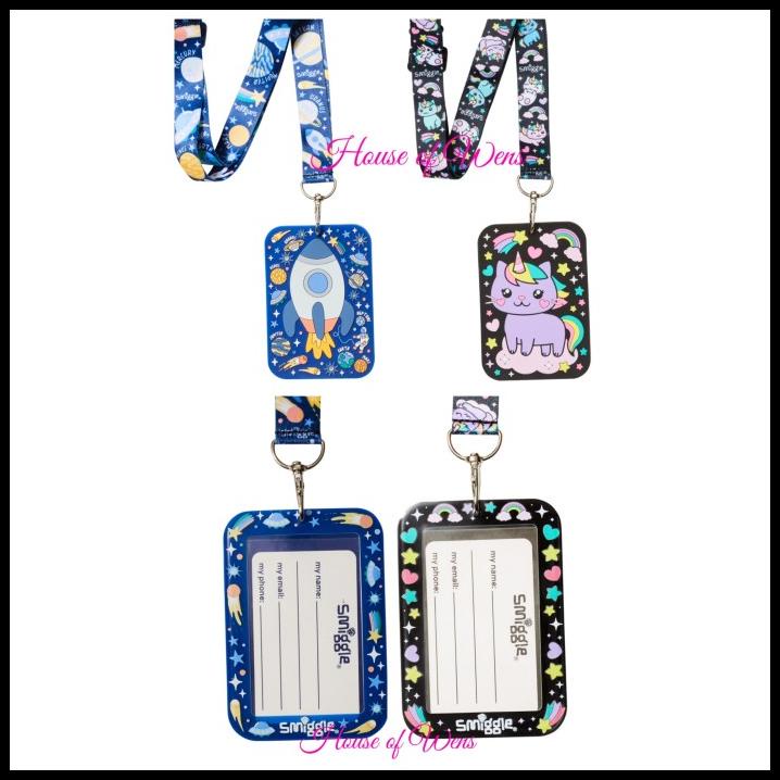 

DISKON SMIGGLE SKY HI BUSS PASS ID LANYARD ORIGINAL - NAMETAG SMIGGLE