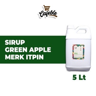 

SIRUP GREEN APPLE APEL HIJAU ITPIN 5 LITER