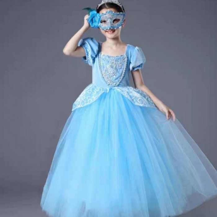 Kimie- Costume Cinderella Princess Kostum Putri Cinderella Gaun Putri Anak