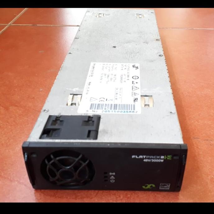 Ready stock] Power Supply Switching Eltek Flatpack2 48/3000 HE 53.5 Volt / 56,1 Amp