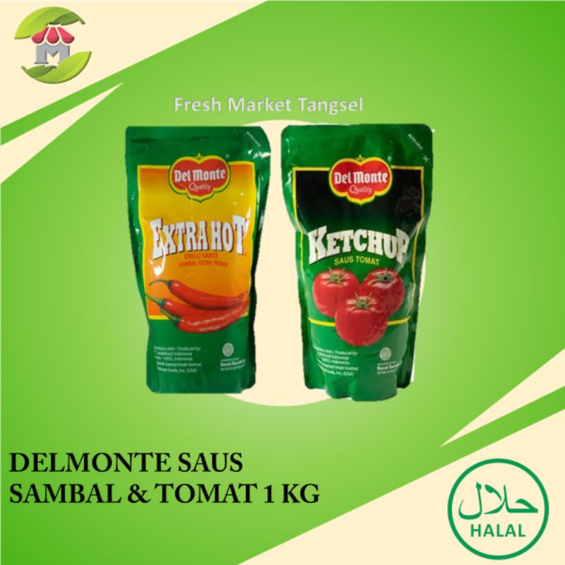 

Saos Saus Sambal Tomat Delmonte 1 Kg