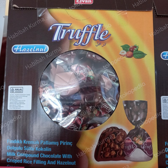 

Coklat Truffle Turkey 1,8Kg Hazelnut