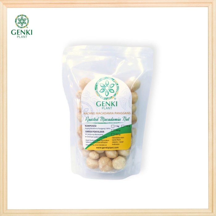 

Roasted Macadamia Nut / Kacang Macadamia Panggang - 250 g