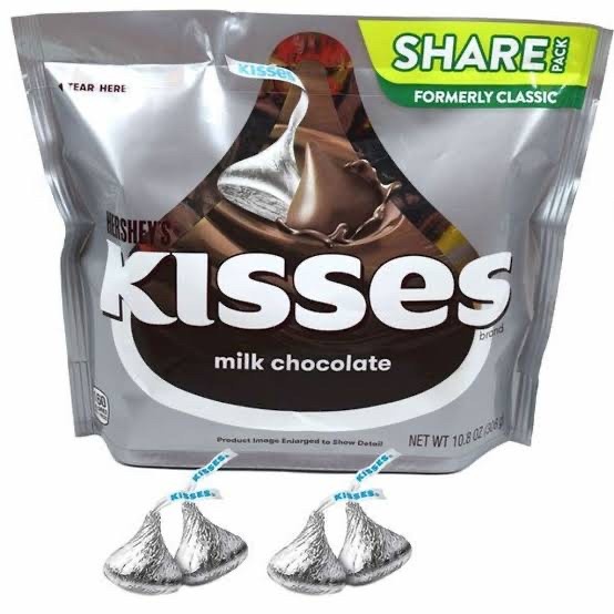 

Hersheys Kisses Milk Chocolate Share Pack