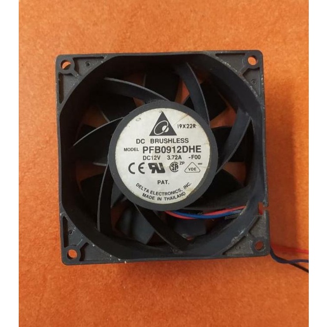 /////] Kipas High Speed Delta 9x9 Dc12 Volt 3.72 Ampere