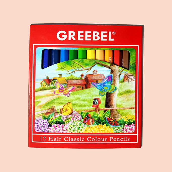 

@=@=@=@=] Pensil Warna Grebeel Classic Half Grebel