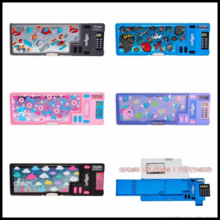 

DISKON SMIGGLE PEPPY LITE POP OUT PENCIL CASE ORIGINAL - TEMPAT PENSIL !!!!
