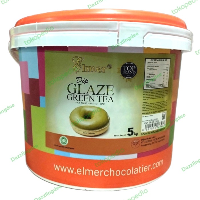 

Hariya Elmer Dip Glaze Green Tea 5 Kg / Chocomaltine Greentea