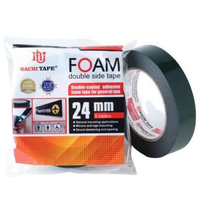 }}}}}}] Isolasi Double Tape Foam 1 Inchi/ 24 mm NACHI