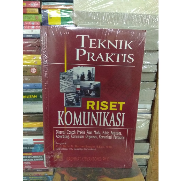 

NEW buku riset komunikasi. krangan Rachmat kriyantono.