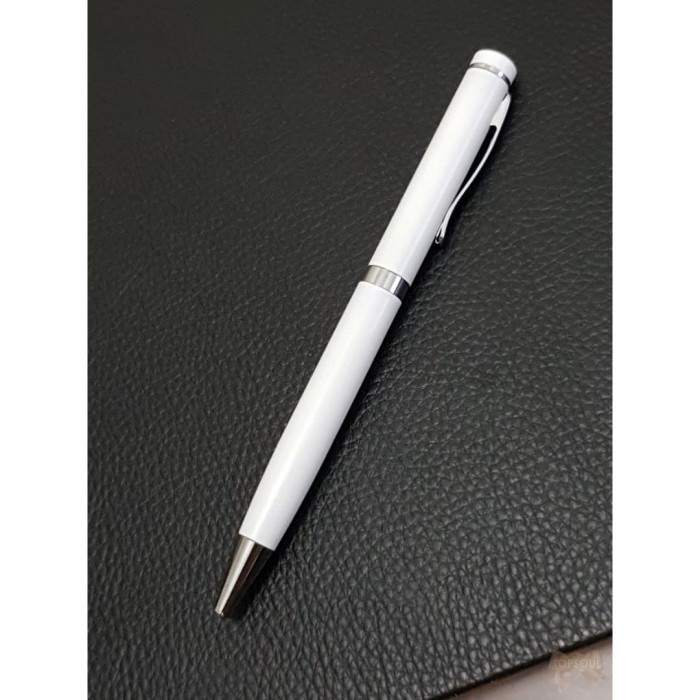 

[PUTIH] Pulpen Office 1 garis / Ballpoint Besi Bolpen Pena Pen BP016