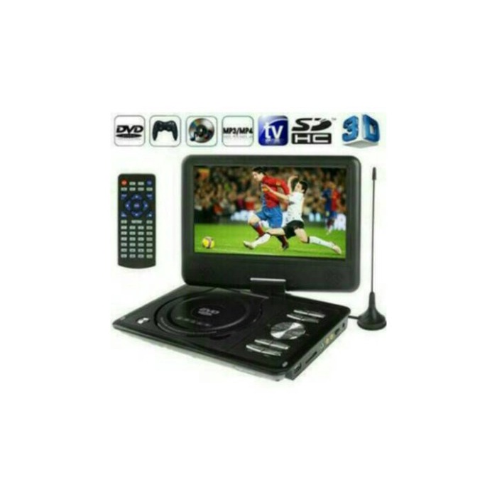 {NurulShop} DVD Portable Fleco 9inc Berkualitas