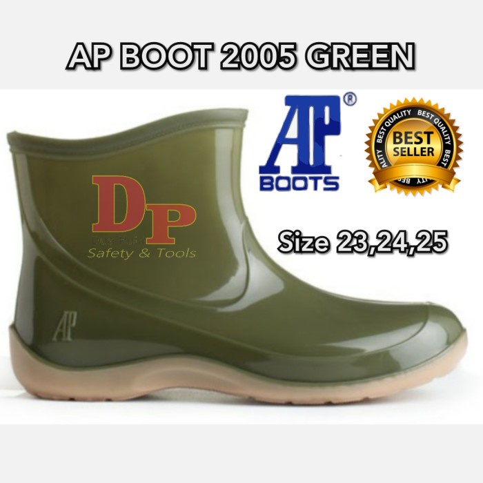 PROMO SEPATU AP BOOT 2005 HIJAU AP BOOTS 2005 GREEN