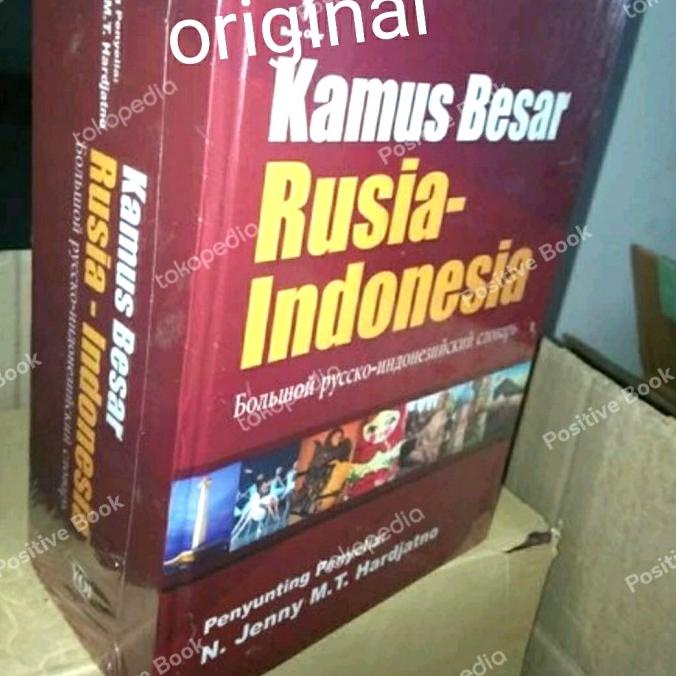 Jual | Kamus Besar Bahasa Rusia Indonesia Cover Lux Original