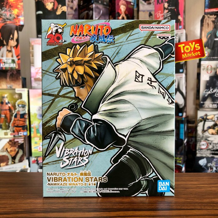 Banpresto Figure Naruto Vibration Stars - Minato Namikaze Ii Ready