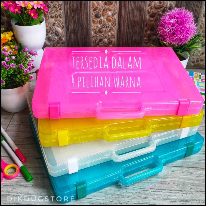 

Promo File Case - Map Plastik - Ukuran Jumbo Fancy Transparant Kokoo Fcb01 Hemat