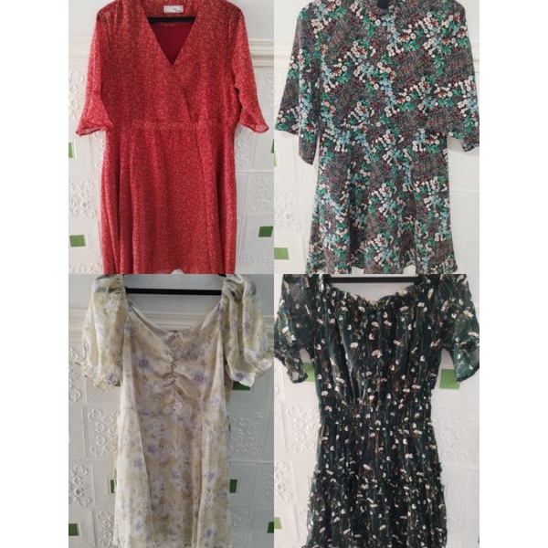 dress sifon preloved