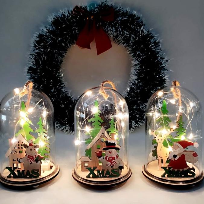 

Tabung Kaca Lampu Natal Santa Lampu Tidur Led Kado Souvenir Natal Rusa Pengiriman Cepat