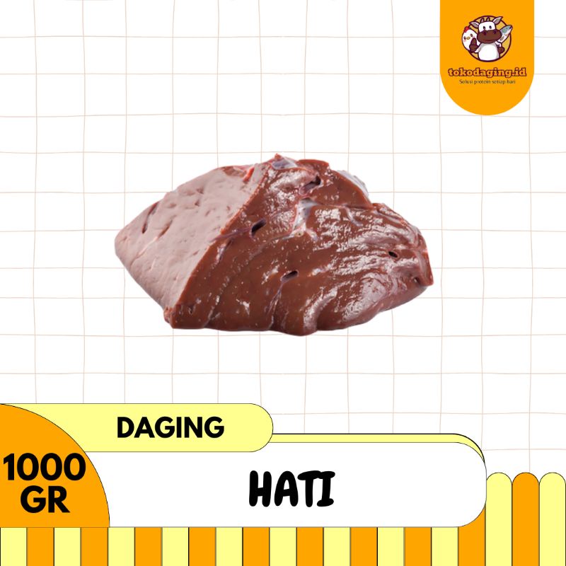 

Hati Sapi 500 gr