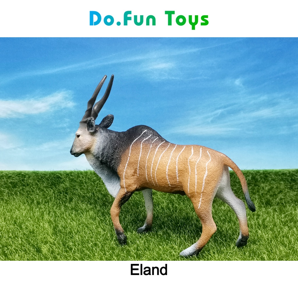 Animal Figurine Eland / Mainan Niatur Rusa Eland