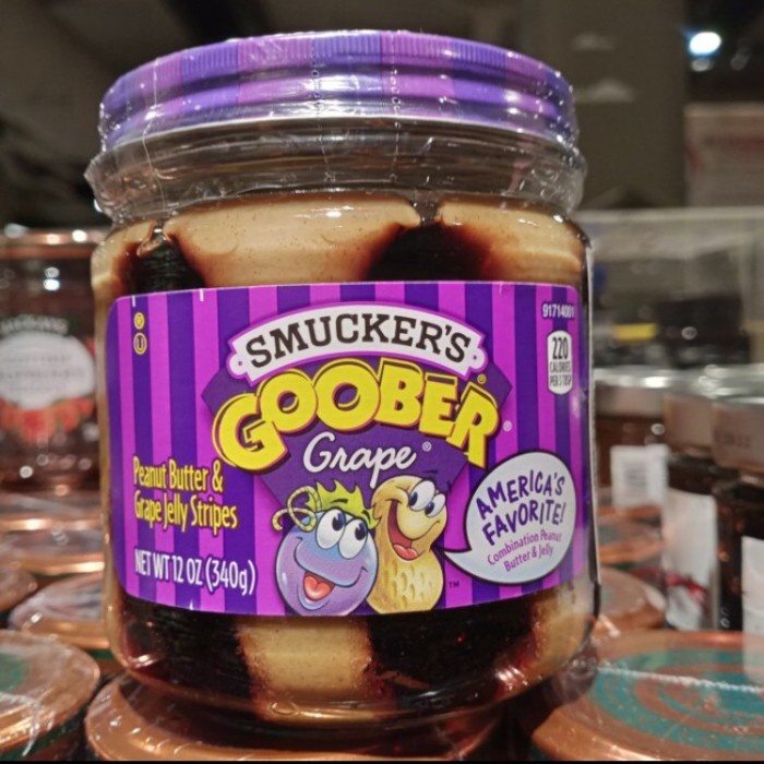 

Selai Kacang Jelly Anggur Smuer'S Goober Grape