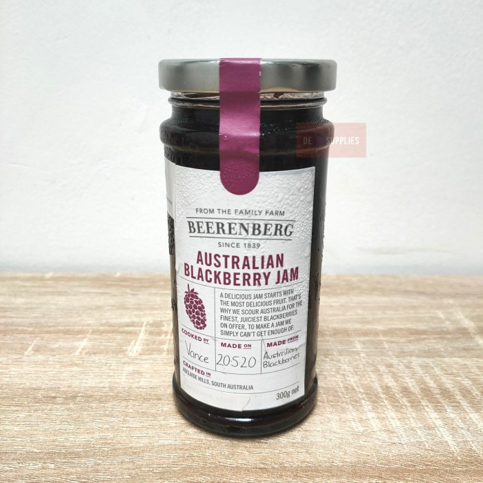 

Beerenberg Selai Blaberry Australia 300Gr - Berry Jam