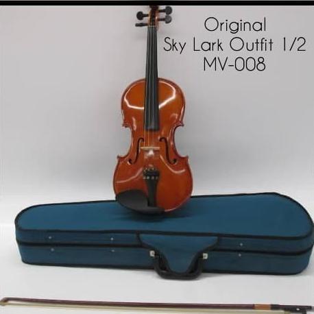 ] ORIGINAL SKY LARK VIOLIN/BIOLA OUTFIT 1/2 MV-008