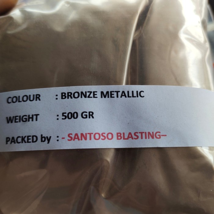 Promo Bubuk Powder Coating Bronze Metallik