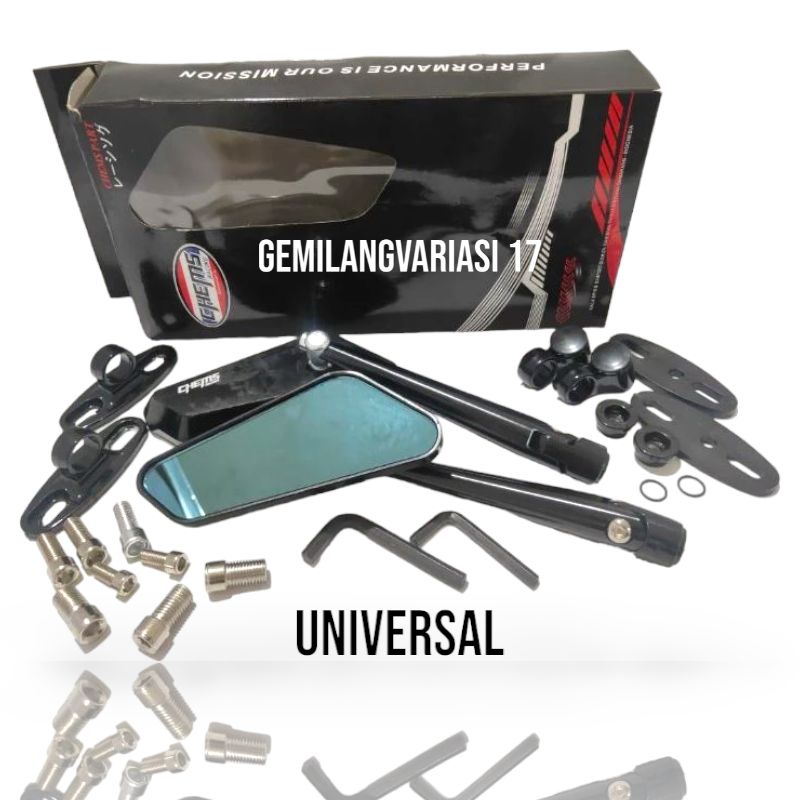 Kaca Spion Variasi Motor Circuit Cnc Universal Nmax, Pcx, Adv, Vario, Mio, Beat, Lexi, Aerox, Vixion