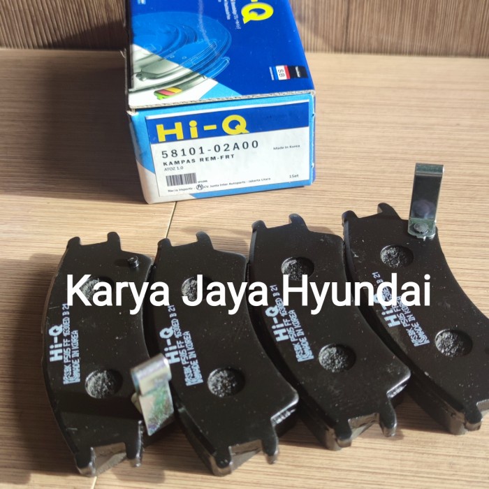 Kampas Rem Depan Hyundai Atoz Kia Visto 2001 Kebawah Murmer