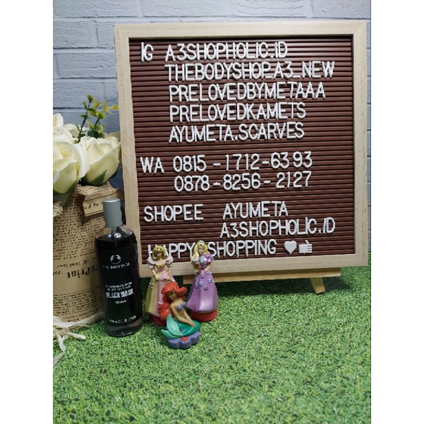 Black musk body mist 100ml the body shop vegan