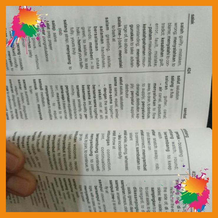 

original phoenik pocket dictionary new edition english indonesian indo [fany]