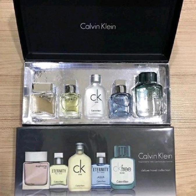 Sale Now Ck 5In1 10Ml Miniature Set Parfum Men Import Gift Kado Berkualitas