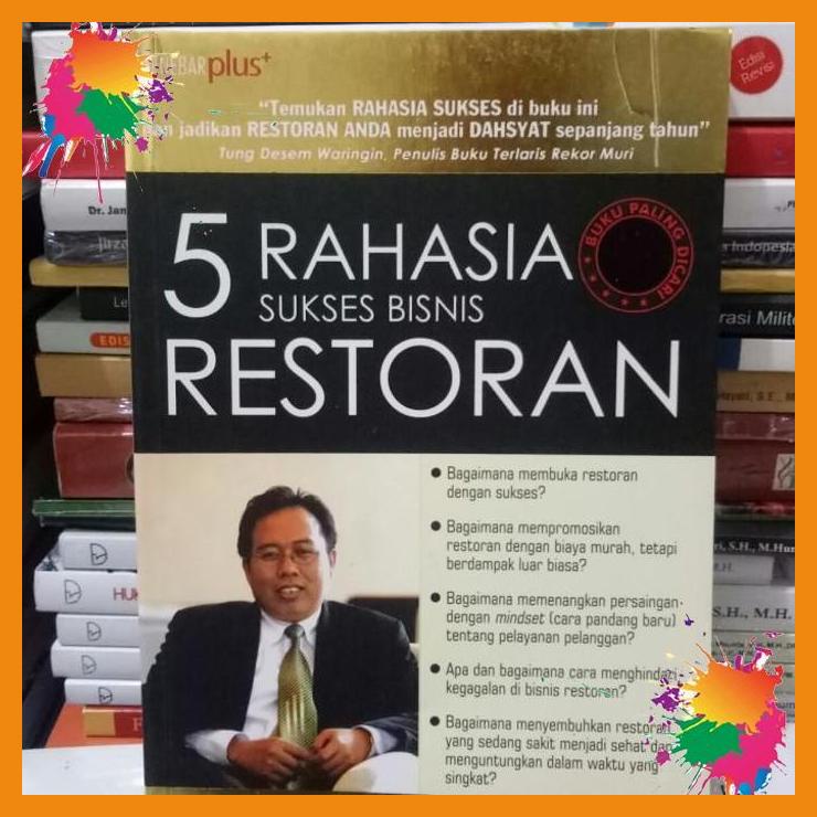 

original buku 5 rahasia sukses bisnis restoran [fany]
